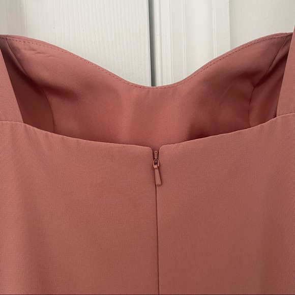 Jenny Yoo Harris Chiffon Dress in Clay - Picture 4 of 6